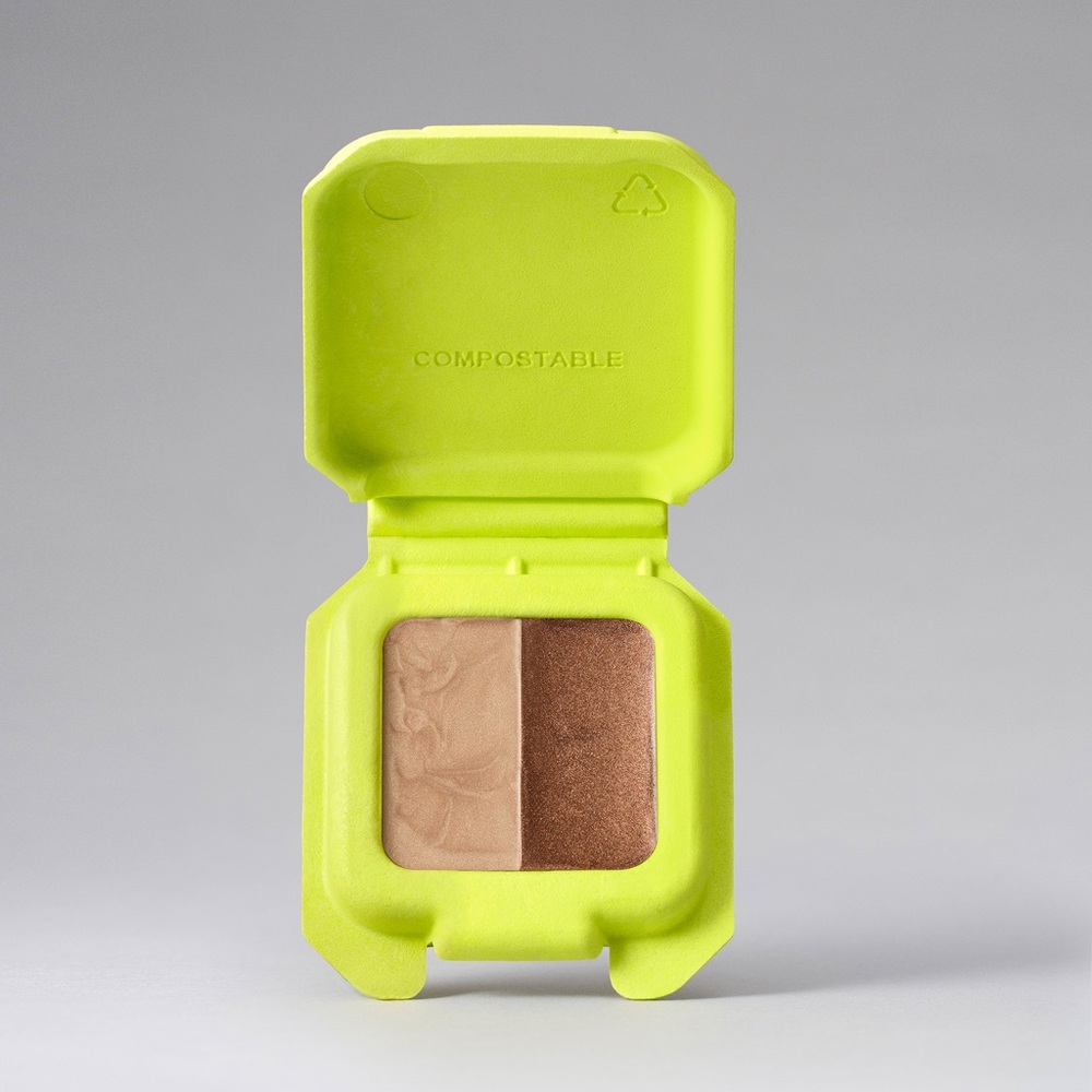 Eco-Friendly Dual-Tone Compact